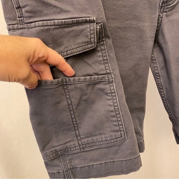 Carhartt Sz 40 Rugged Flex® Relaxed Fit Canvas Cargo Shorts Mens Gray - Picture 6 of 12